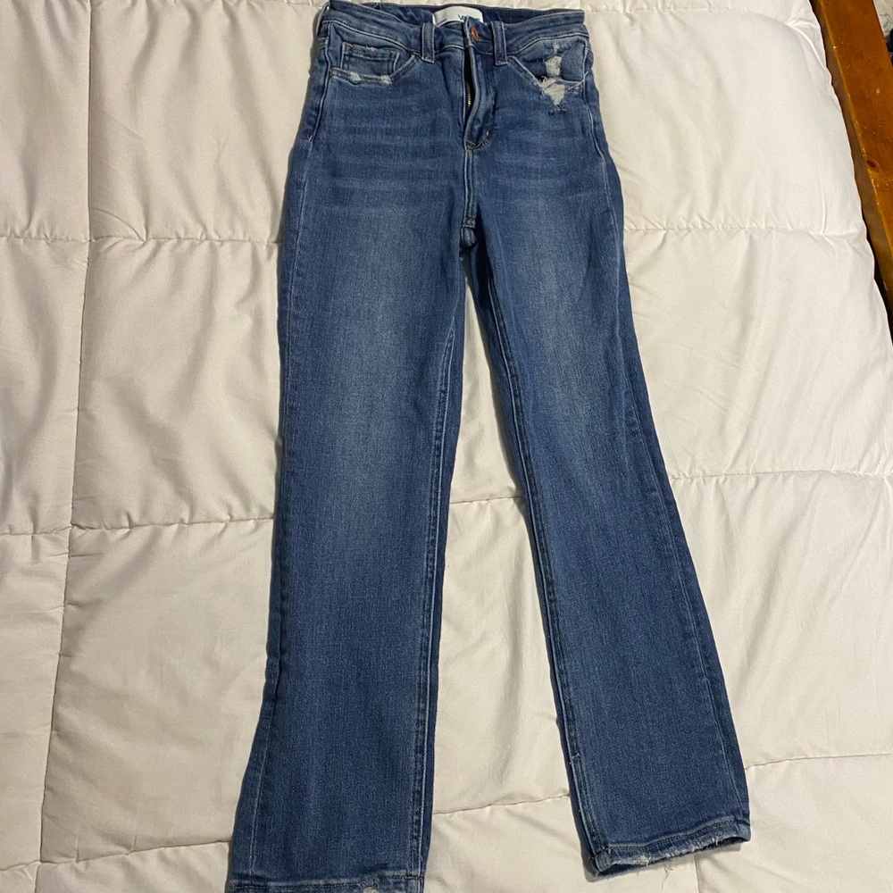 Classic Denim Straight Leg Women's Jeans